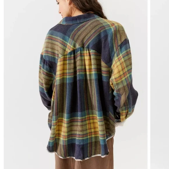 Urban Outfitters BDG Karl Slouchy Flannel size small - Picture 6 of 7